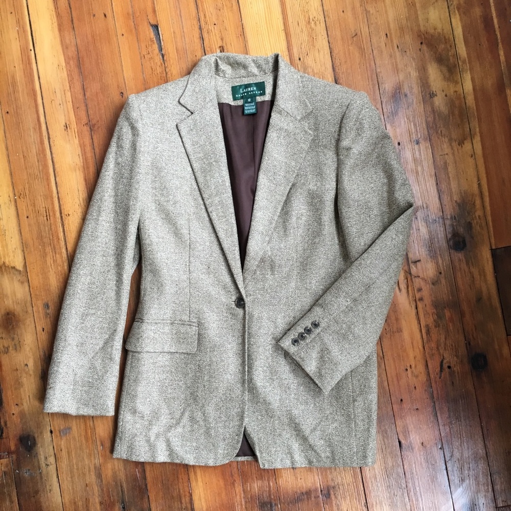 Ralph Lauren Tweed Blazer